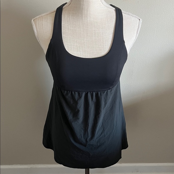 lululemon athletica Tops - Lululemon Black Athletic Tank Top